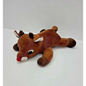 Rudolph The Red-Nosed Reindeer 12" Plush Dan Dee 50 Years and Still Glowing